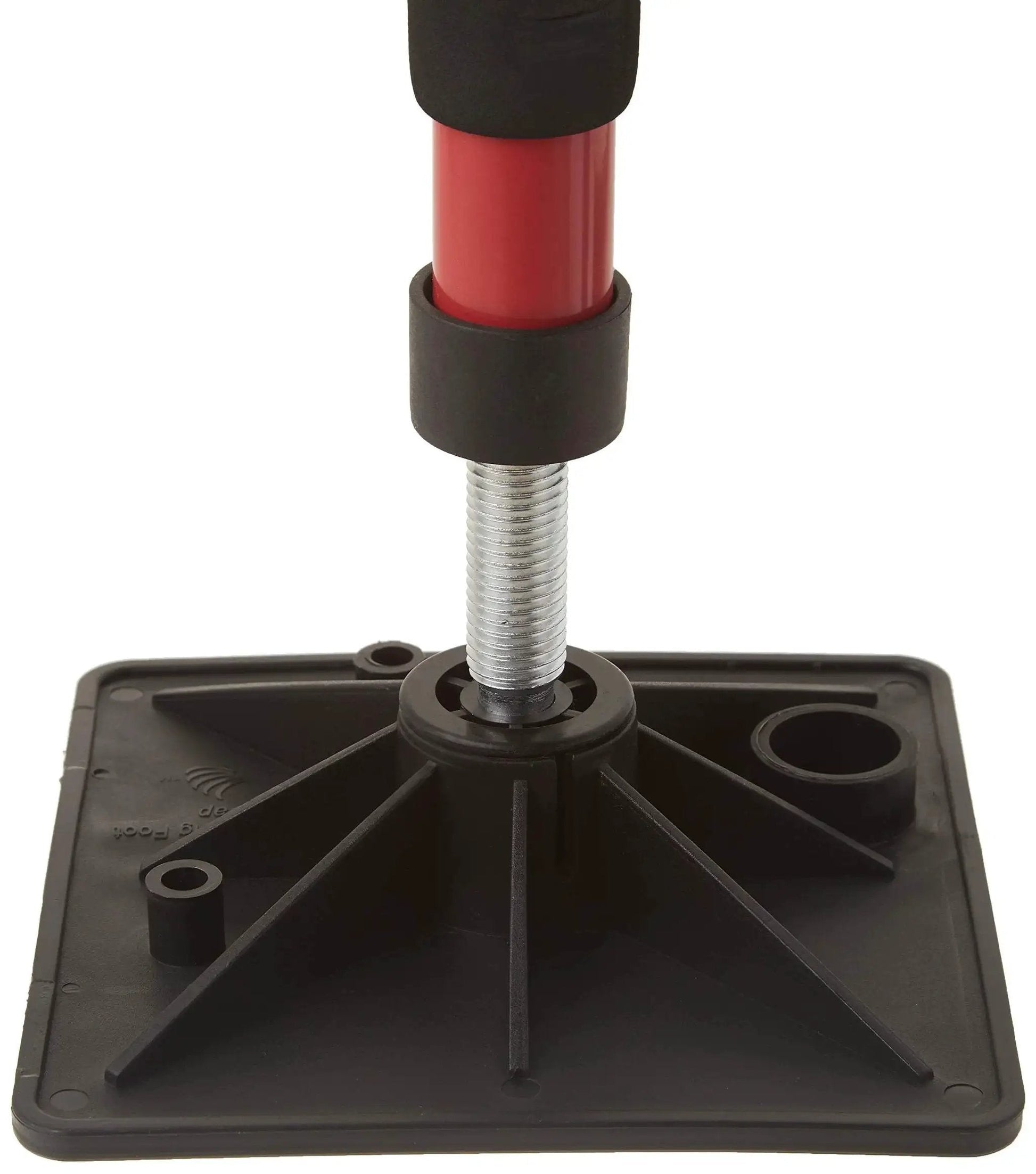 Base of Two Pack Little Hand HD Third Hand Cabinet Support System for home renovations with rubber multicolor clamp.