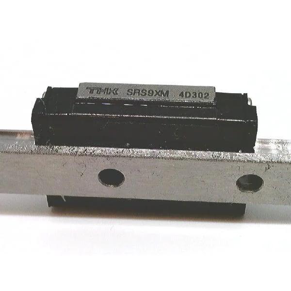 THK made in Japan 9mm Stainless Steel Linear Guideway System 195mm Long - one carriage Truck