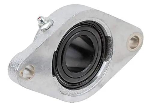 Three Quarter Inch Flange Block Ball Bearing FX3S212EK75 For Industrial Machinery with Rexnord Link Belt Inspired Design, close-up view