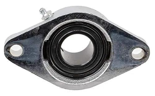 Front view of Three Quarter Inch Flange Block Ball Bearing FX3S212EK75 with cast iron housing for industrial machinery.