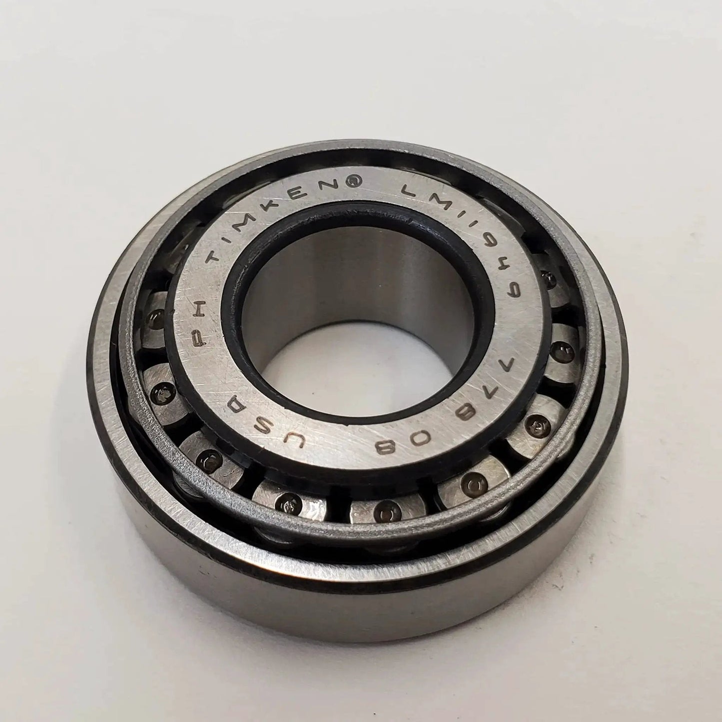 Premium Three Quarters Inch ID Tapered Wheel Bearings And Races For 1973 Through 1999 Harley Big Twin Touring Softail Dyna FXR FXWG And Sportster XL Models Sold As A Pair Replaces HD 9052 Made In USA Direct OEM Style Fitment For Easy Install