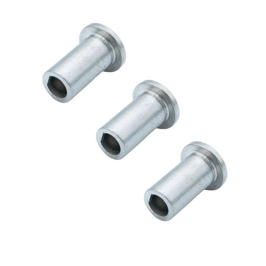 Three Pack 3220 Bearing Sleeve Replacement For Crathco And Grindmaster Dispensers, stainless steel sleeves set