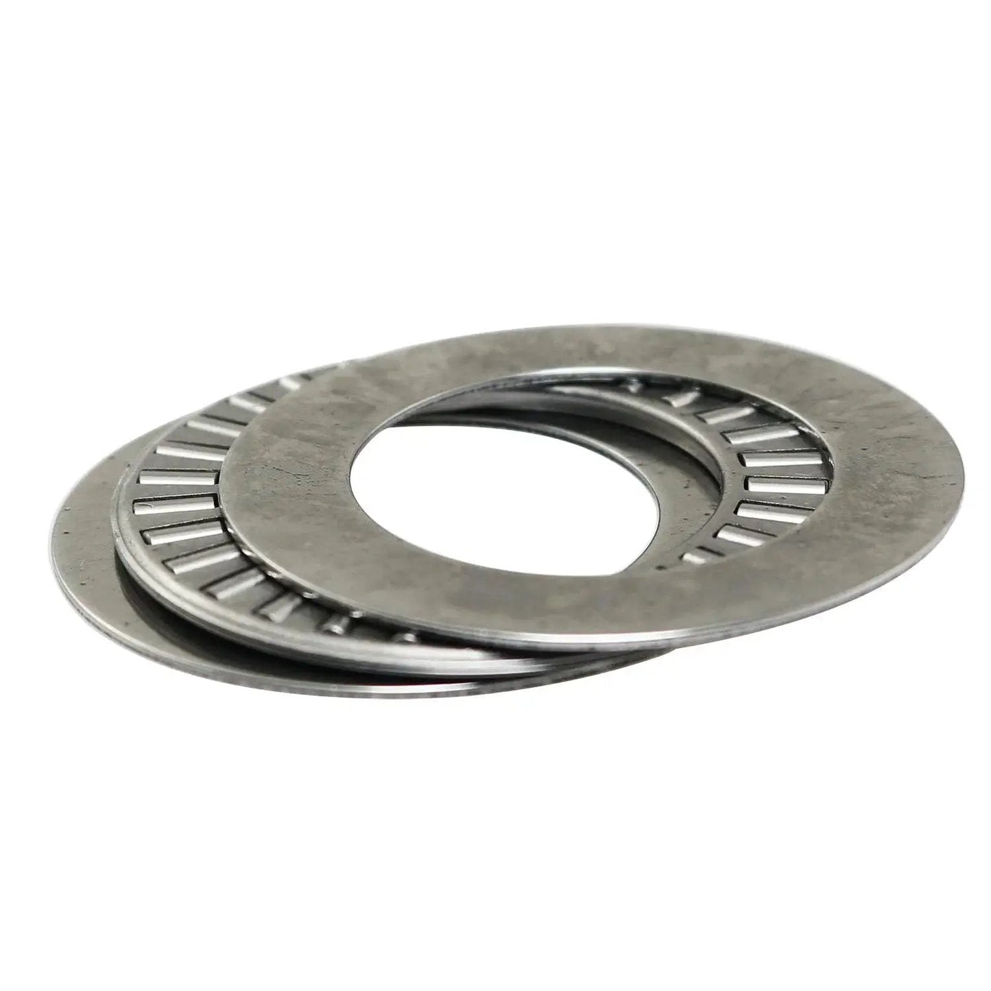 Two Sets Thrust Needle Roller Bearings NTA1625 And TRA with Washers, 1-inch ID, 1.5625-inch OD, 0.078-inch thick, durable steel.