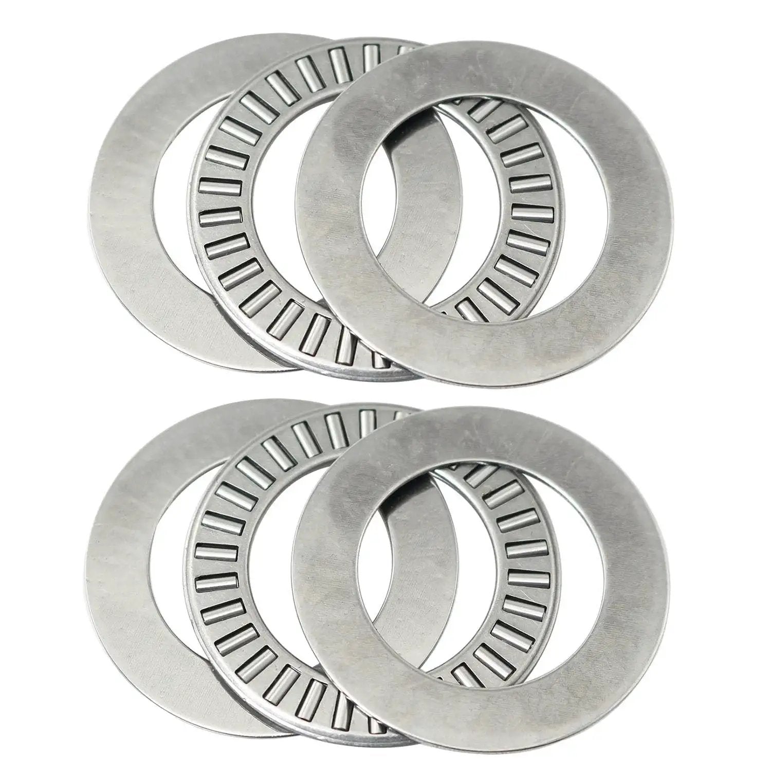 Two Sets Thrust Needle Roller Bearings NTA1625 And TRA With Two Washers For Heavy Duty High Temperature Axial Load Applications