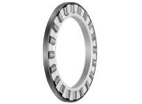 Thrust roller AZK22029022 metric 1-row single bearing 220 mm bore 290 mm OD 22 mm width high-load steel side view