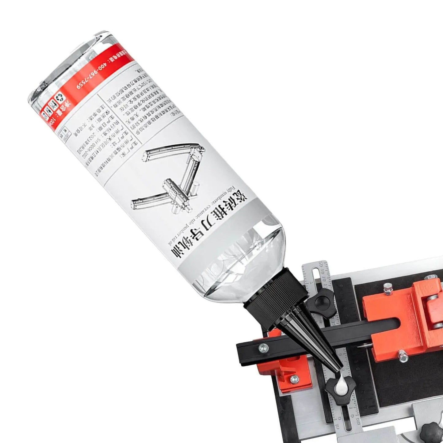 Tile Pusher Guide Oil For Cutter Machines, Rust Prevention Lubricant For Rail Cutting Gear And Shafts in use