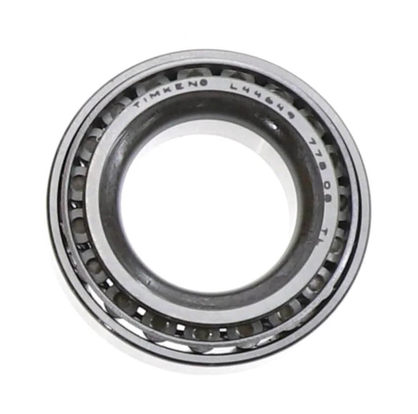Timken SET4 L44649/L44610 Tapered Roller Bearing Cone and Cup Set, Steel, 1.0625" ID, 1.9800" OD, 0.560" Cup Width, front view