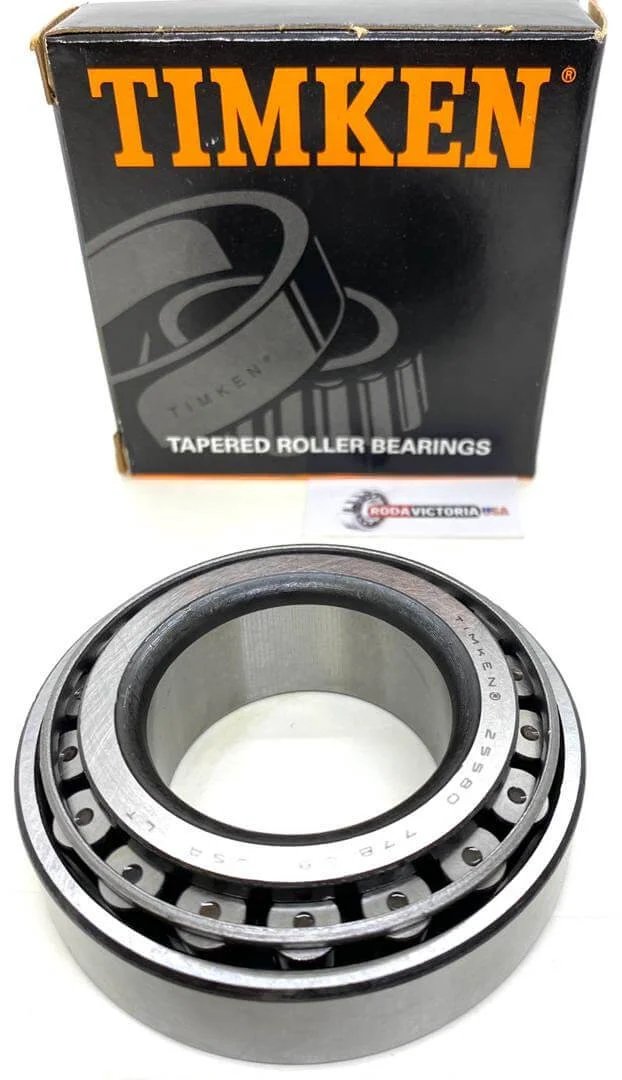 TIMKEN 25580/25520 1-3/4" Tapered Roller Bearing Set A52 SAME DAY SHIPPING, showing single bearing and branded box