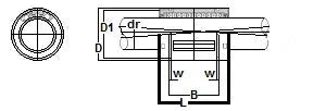 TK25 NB Self Aligning 25mm Ball Bushings Linear Motion