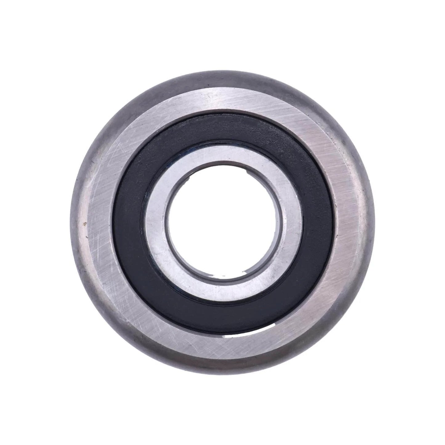 Mast roller bearing 61236-16600-71 compatible with Toyota forklifts 8FDN15-18 and 8FD15-18, close-up view of replacement bearing