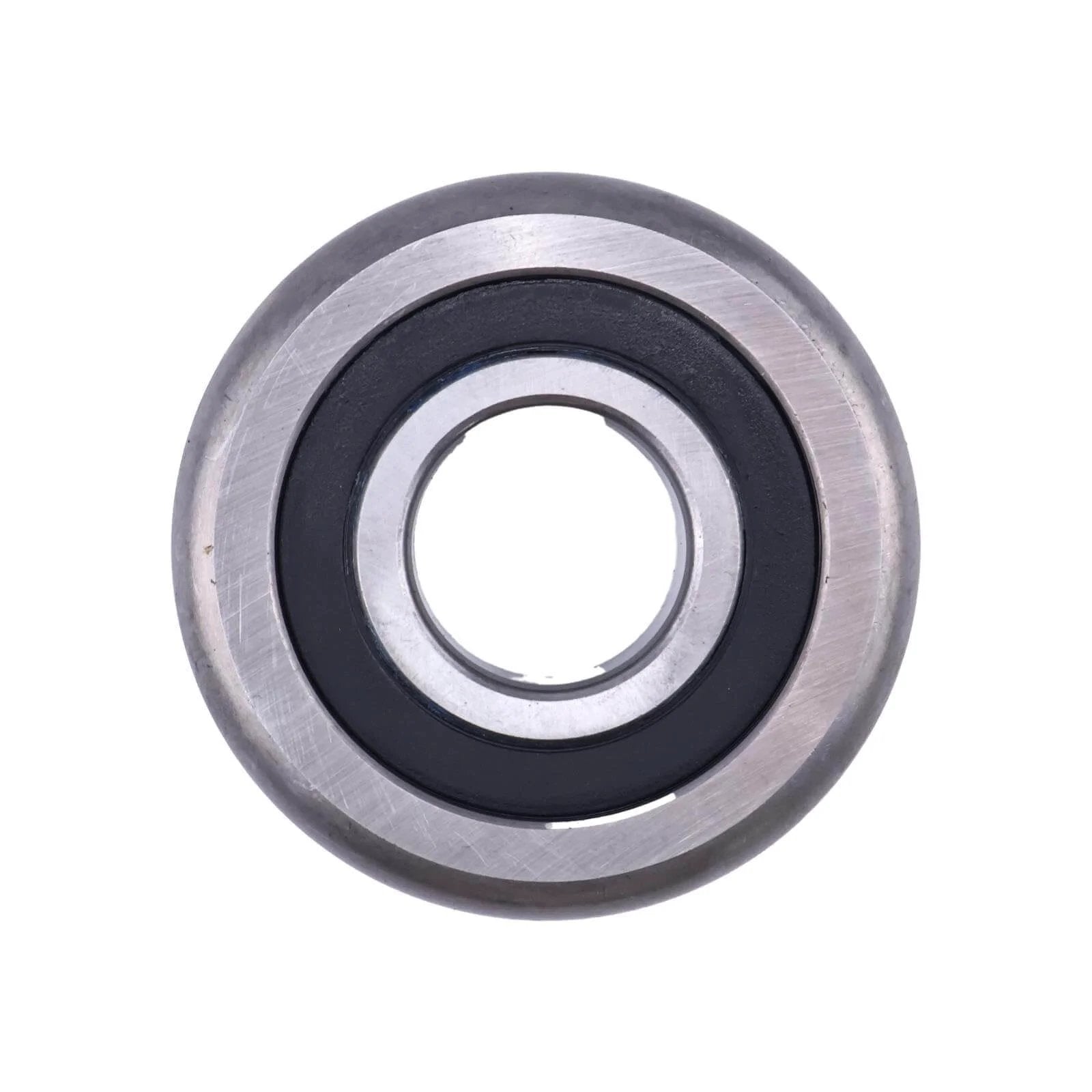 Mast roller bearing 61236-16600-71 compatible with Toyota forklifts 8FDN15-18 and 8FD15-18, close-up view of replacement bearing