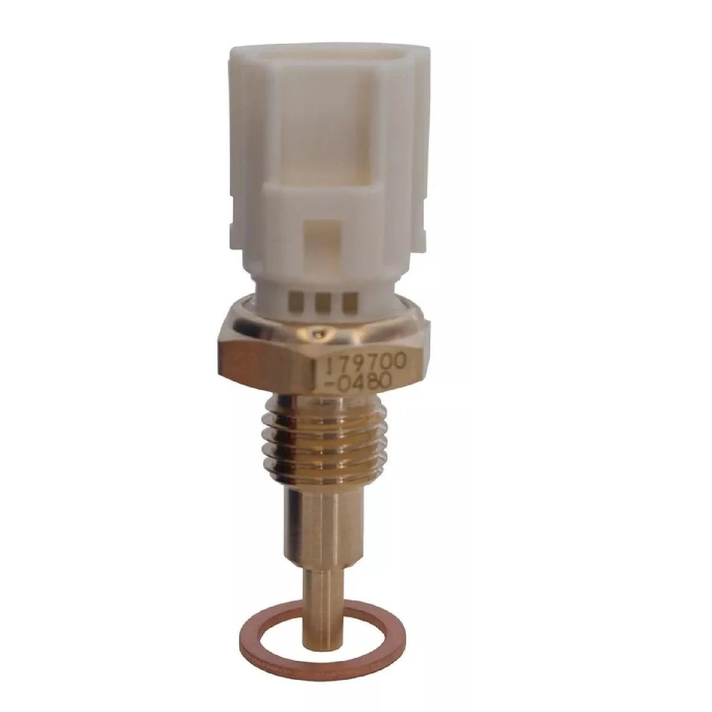 Engine Coolant Temperature Sensor for Toyota and Lexus Vehicles 1985 to 2019, showing sensor body and connector.
