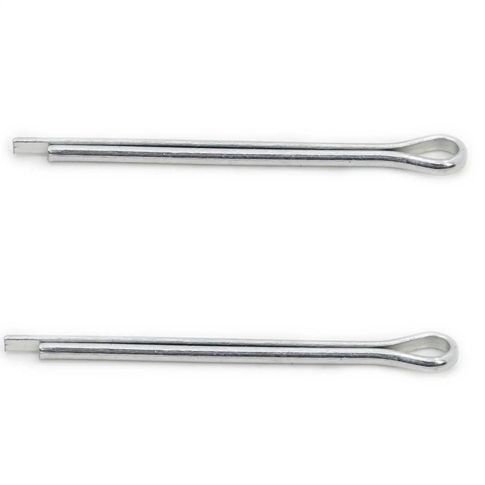 Two cotter pins from complete trailer wheel hub bearing kit for 1.0625 inch axles with seals, essential for secure fastening.