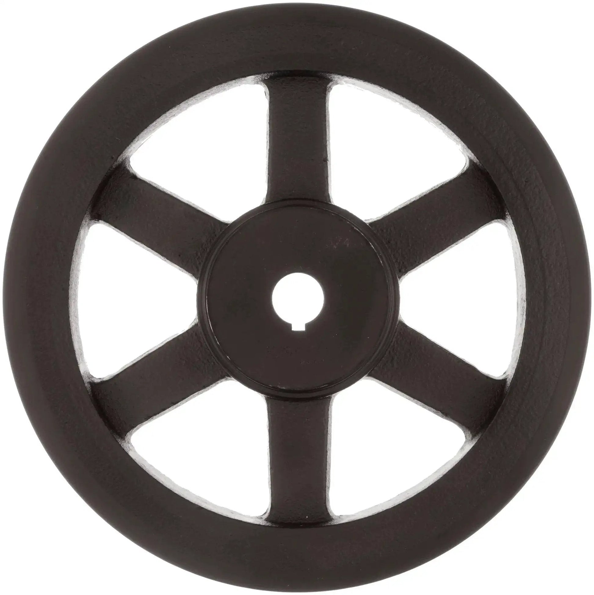 Front view of FHP Two Groove Sheave BS 2BK90 for 4L 5L or B belts, 3/4 inch bore, gray cast iron, Class 30, 8.75 inch diameter.