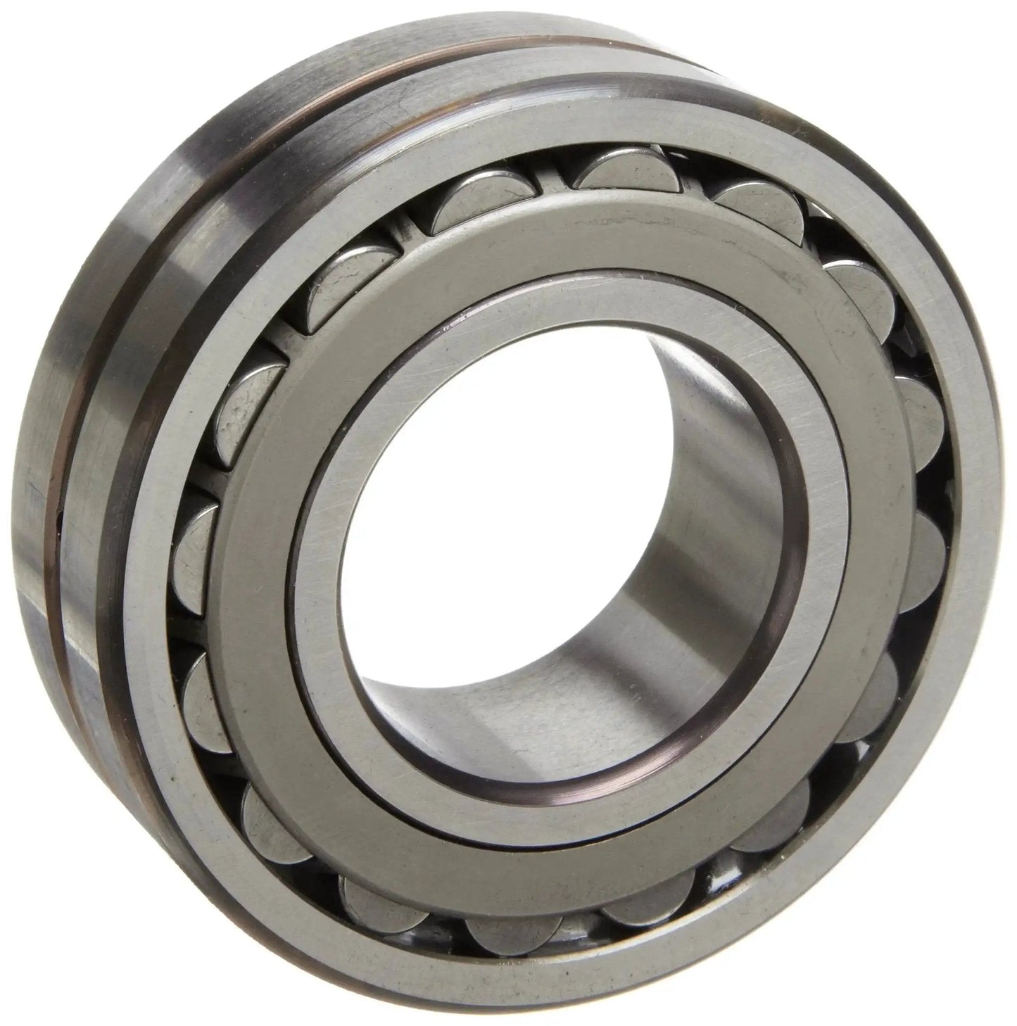 Two Row Spherical Roller Bearing 40mm Straight Bore 80mm Outer Diameter Steel Cage C3 High Load Bearing close-up view