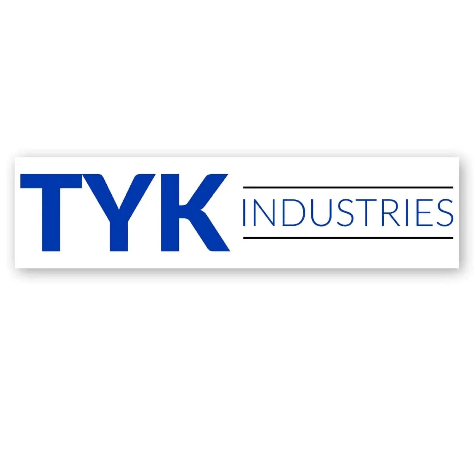 Logo of TYK Industries, manufacturer of Metal T Handle Split Eye Needle Tire Plug Repair Tool with Hardened Steel Spiral Reamer and Allen Wrench