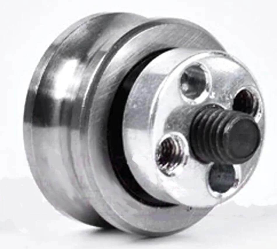 U Groove Ball Bearing + Fixing Screw Double Row Pulley SG20 + Eccentric Wheel