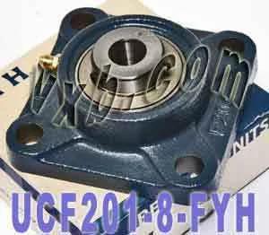 UCF-201-8 FYH Bearing Square Flanged 1/2 Inner Mounted Bearing