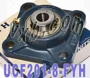 UCF201-8 FYH Bearing Square Flanged 1/2 Inner Mounted Bearing
