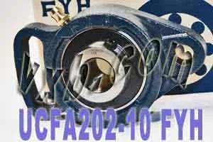 UCFA202-10 FYH Adjustable oval 2-Bolt Flanged Bearing 5/8Mounted