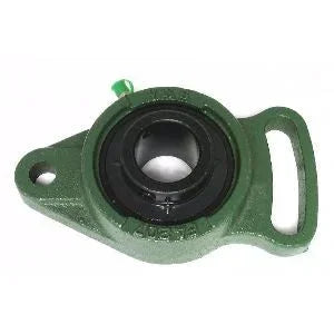 UCFA207-22 Black Oxide Plated Insert Bearing Adjustable Flange Cartridge Bearing 1 3/8" Mounted