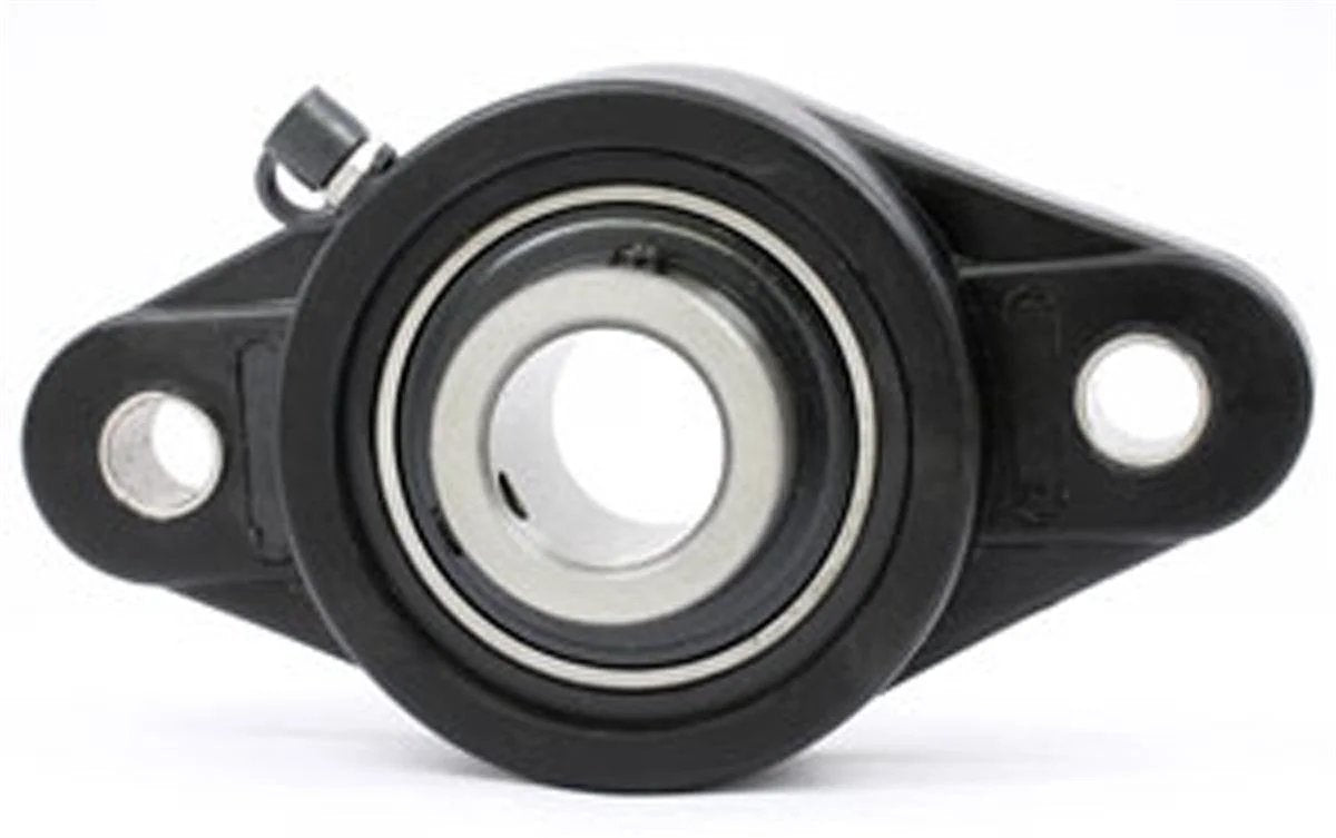 UCNFL205 25mm Bearing Flanged Cast Housing 2-Bolt Mounted Bearing