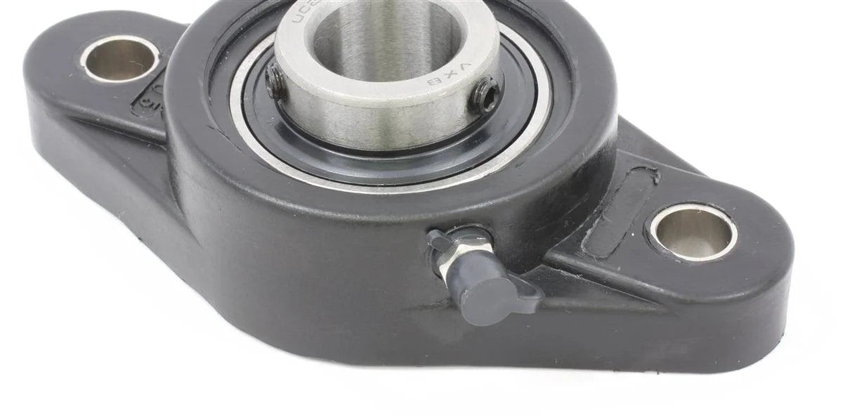 UCNFL209 45mm Bearing Flanged Cast Housing 2-Bolt Mounted Bearing