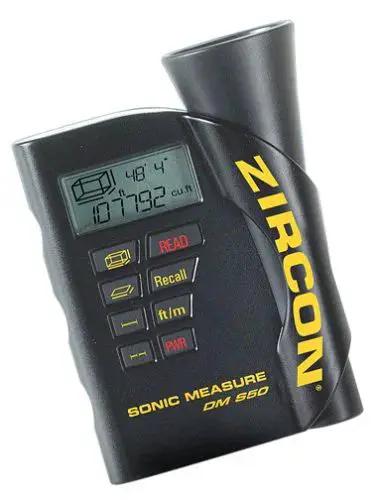 Precision Handheld Ultrasonic Distance Meter For Fast Measurements With A 50 Foot Range That Quickly Displays Length Area And Volume In A Compact Unit Ideal For Painters Builders Flooring Pros And DIY Enthusiasts DM S50