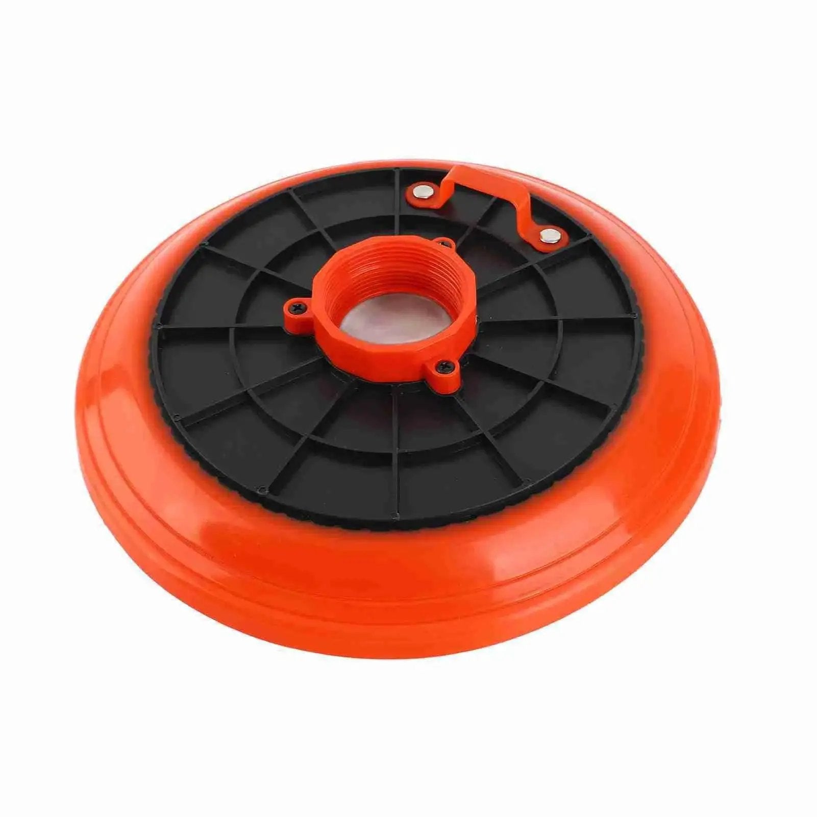 Universal Grease Suction Plate For Cars With Leakproof Design And Efficient Oil Absorption by SIXRUN, orange and black, top view