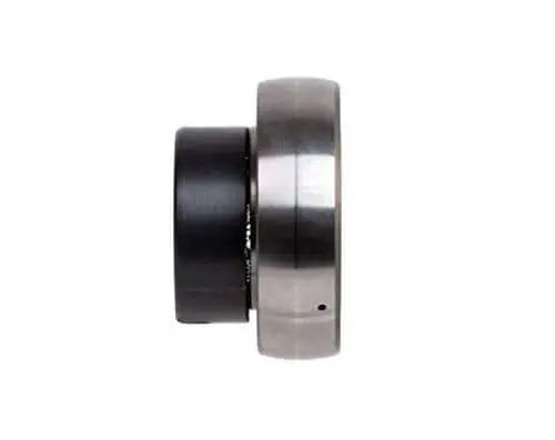 Side view of Unmounted Ball Bearing One And Three Eighths Inch WG222EL Highly Customizable For Standard To Heavy Duty Performance Built To Last Rexnord Link Belt Replacement Sealed Bearing For Longer Life Interchangeable With Leading Brands
