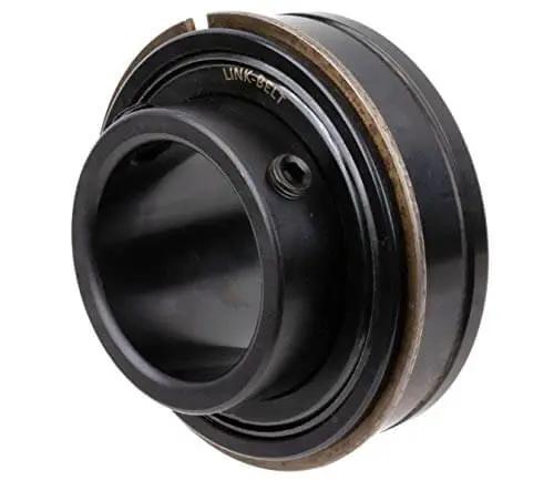 Unmounted Replacement Ball Bearing For Industrial Machinery Interchangeable With Standard Brands Engineered Seals For Longer Life Setscrew Rexnord Link Belt ER19 1 3 16 Inch Bore Heavy Duty Performance close-up