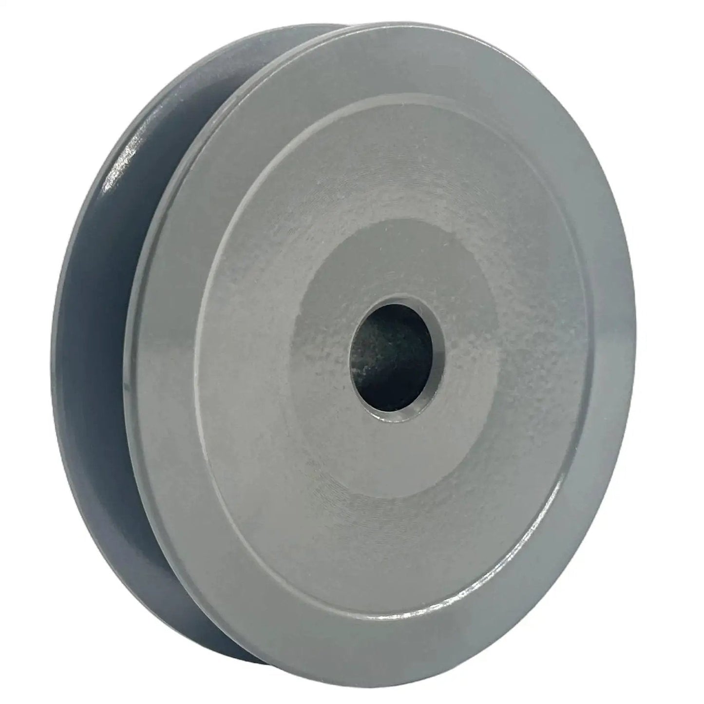 V Belt Pulley 3 Inch Outside Diameter Cast Iron Sheave With Half Inch Bore And Single Groove For V Belt Section A 3L And 4L