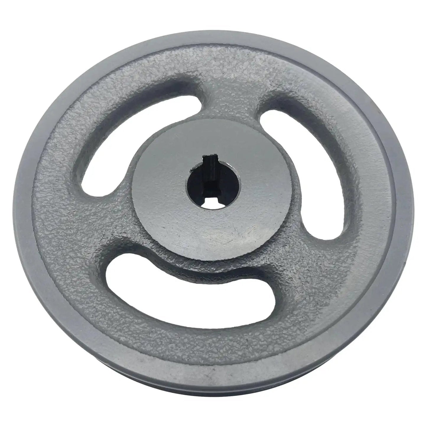 V Belt Pulley 4.75 Inch Outer Diameter With Five Eighth Inch Fixed Bore Cast Iron AK Single Groove For A 3L And 4L V Belts