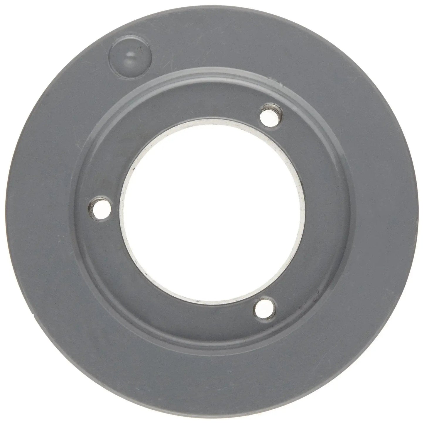 Classical V Belt Sheave for B Belt Section with Three Grooves in Cast Iron, 9.75 Inch Outer Diameter, SK Bushing Required - front view