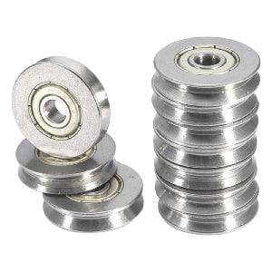 V522ZZ 5mm Bore V-Groove Metal Shielded Miniature Ball Bearing 5x22x5mm