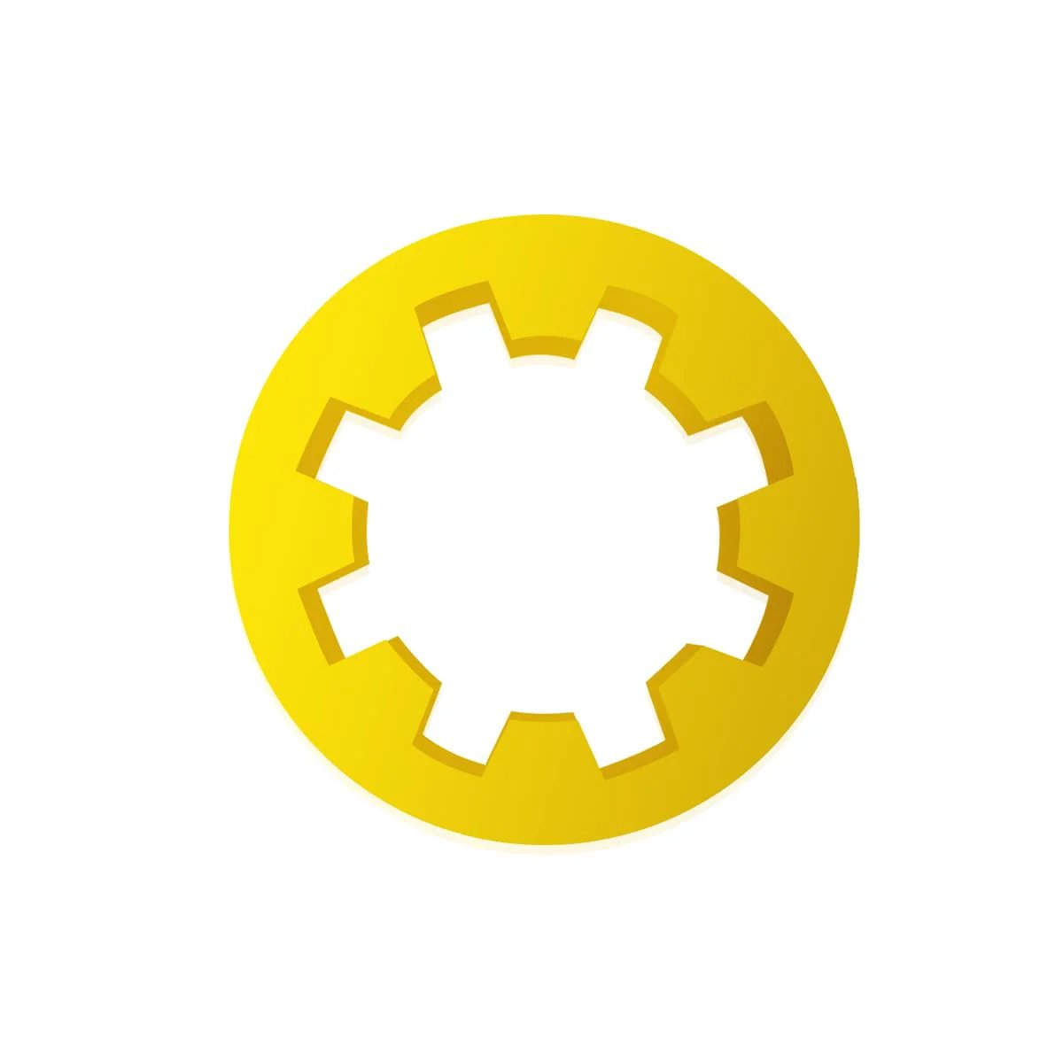 Vacuum Pump Coupler Sleeve Replacement For PR 77 Fits PR 6 And DV Series Vacuum Pumps Pro Grade Gear Yellow Color