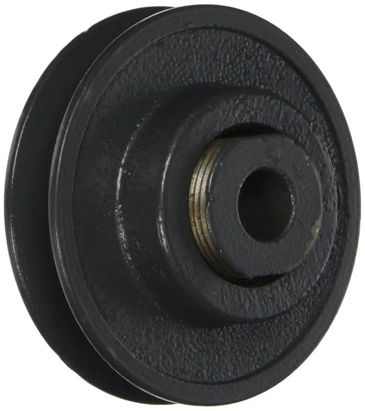 Variable Pitch Sheave With 1 Groove Finished Bore Cast Iron Construction For 3L Section Belts in industrial machinery.