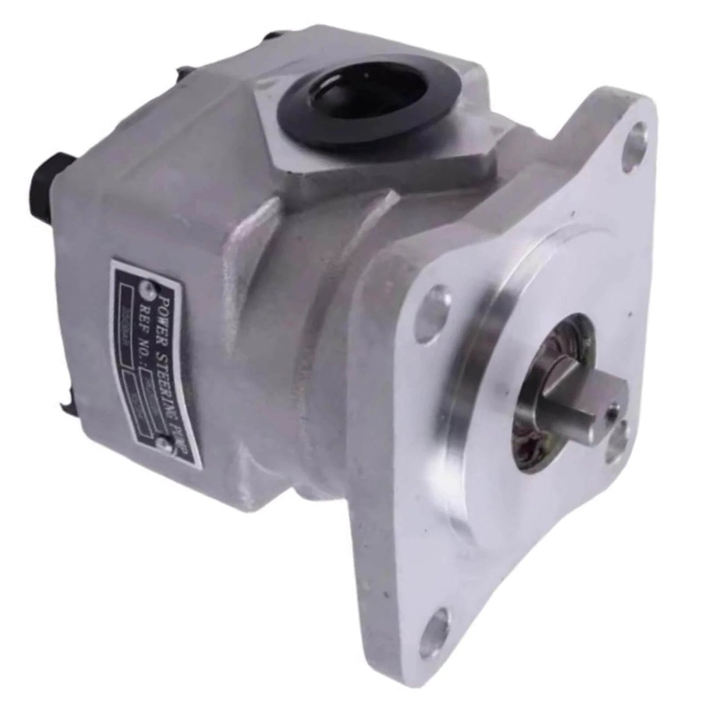 VIIKEND Hydraulic Gear Pump 67810-75100 6781075100 Compatible with Kubota Tractor B8200E B8200D GPO79 GPO120L shown in silver finish