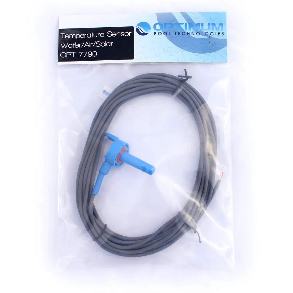 Water Air And Solar Temperature Sensor Replacement For Jandy And Zodiac AquaLink RS Compatible 7790 7791 7784 7786 7789 in packaging with 20-foot cord.