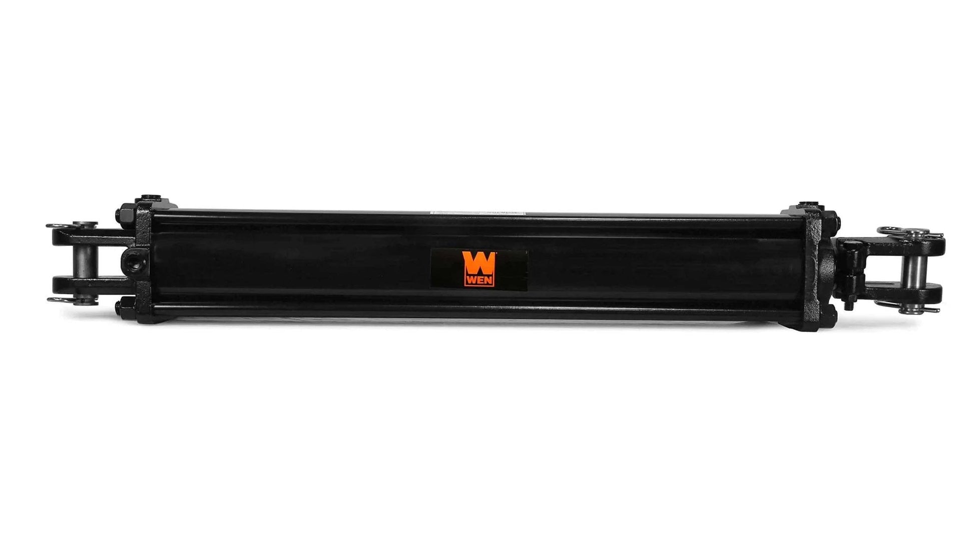 Front view of Wen TR4024 Tie Rod Hydraulic Cylinder 2500 PSI Four Inch Bore Twenty Four Inch Stroke With Half Inch Rod