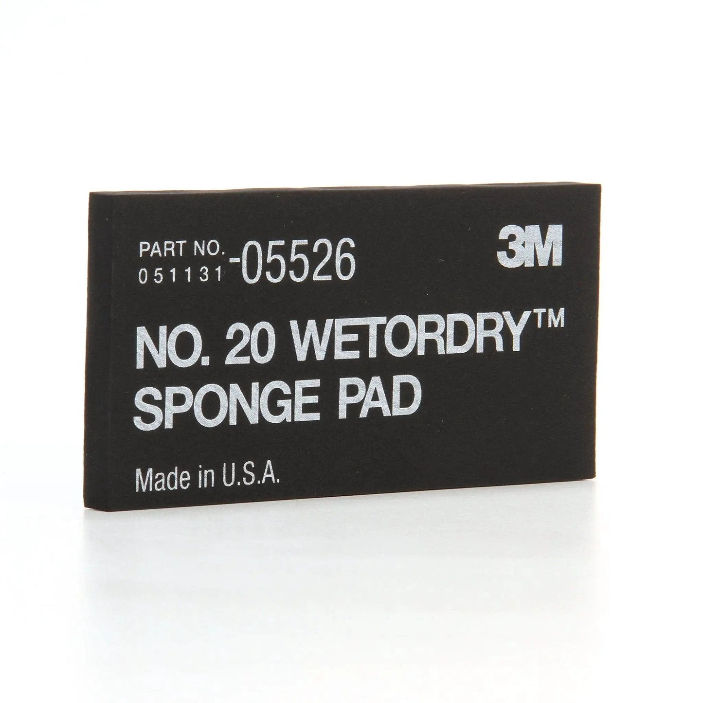 Front view of Wetordry Sponge Pad Dual Sided For Wet And Dry Sanding Automotive, showing part number and branding.