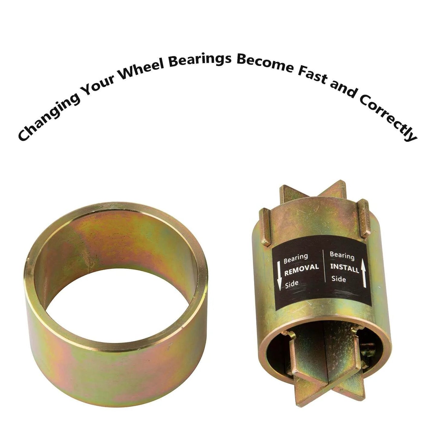Wheel Bearing Install/Removal Press Tool for Polaris RZR 900 1000 Turbo/Sportsman 1000 850 XP 550 with labeled sides