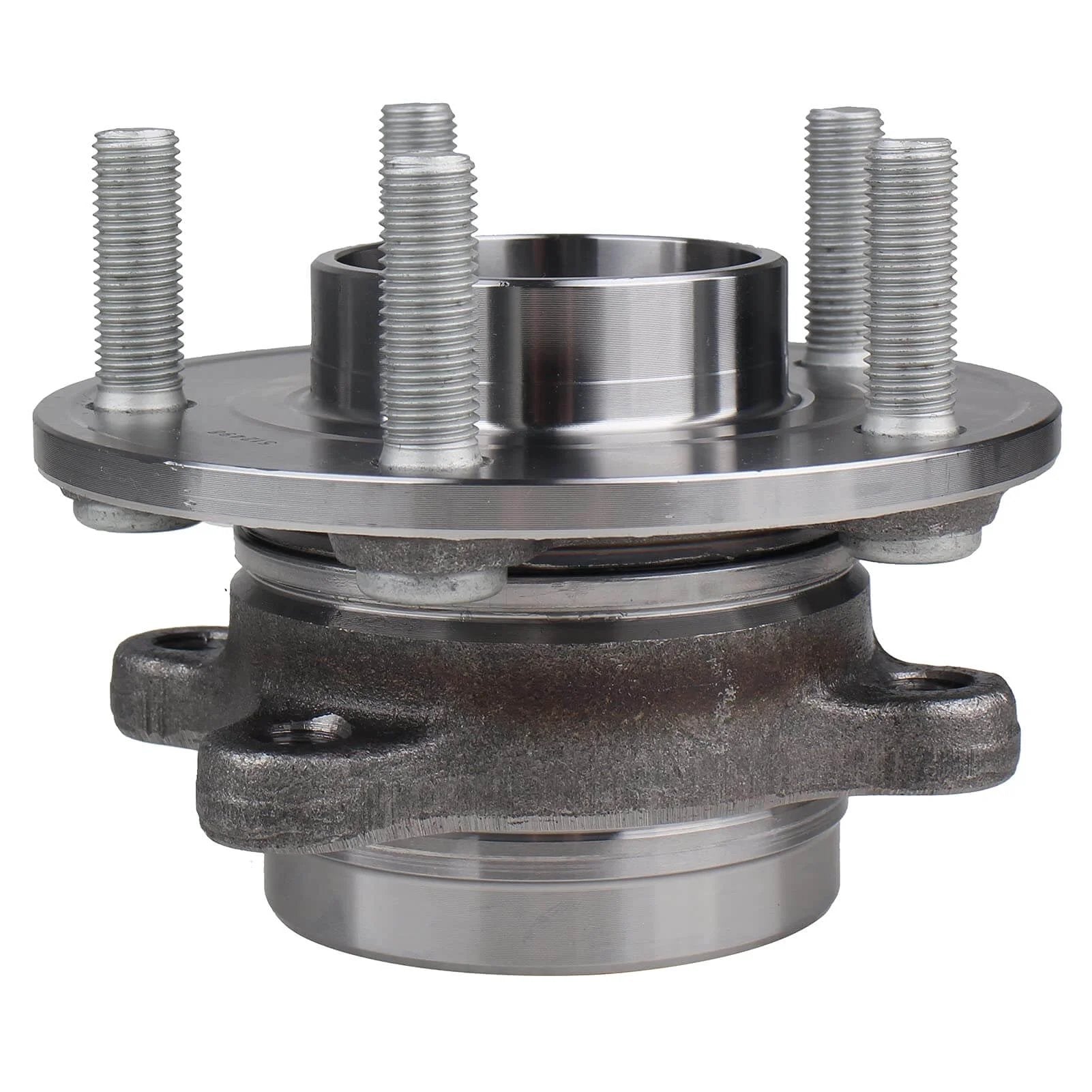 512498 Front or Rear Wheel Hub Bearing Assembly Set for Ford Fusion and Lincoln MKZ, showing 5 Lug with ABS, OE replacement design