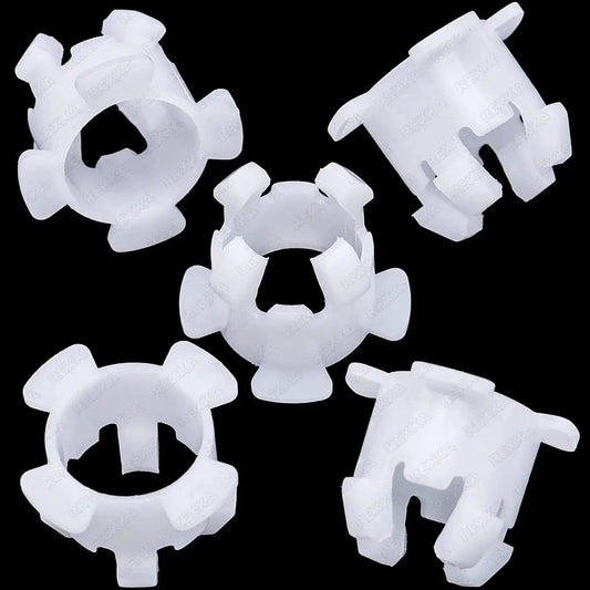 Five Piece Clutch Pedal Shaft Bushing Set For Ford F Series Trucks F 150 F 250 F 350 Ranger And Bronco E69Z 7526 A White Nylon