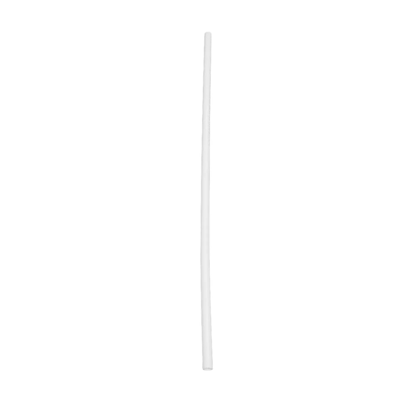 Single garden PVC pipe pure white 20mm outer diameter 0.79 inch 1000mm length, ideal for greenhouse sheds, shelves, and garden supports.