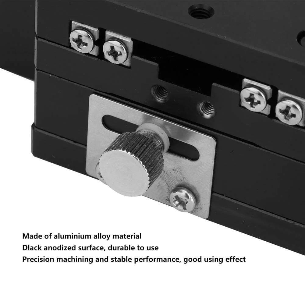 ✝️ XY Linear Stage, Keenso SEMY60-AC Micrometer Manual Precision Linear Translation Stage with anodized aluminum surface and knob
