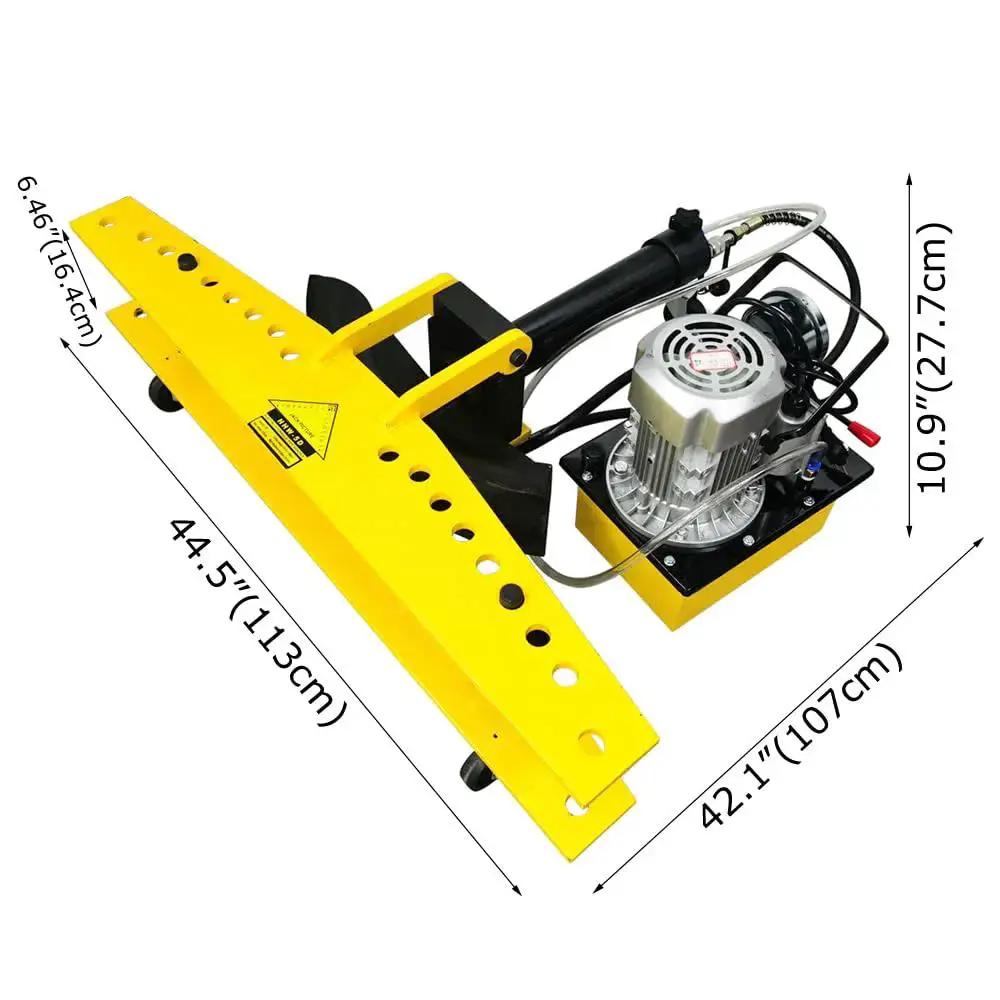 Electro Hydraulic Pipe Bender Machine For Round Tubes Up To 4.49 Inch Outer Diameter With 0.236 Inch Wall Thickness 110V
