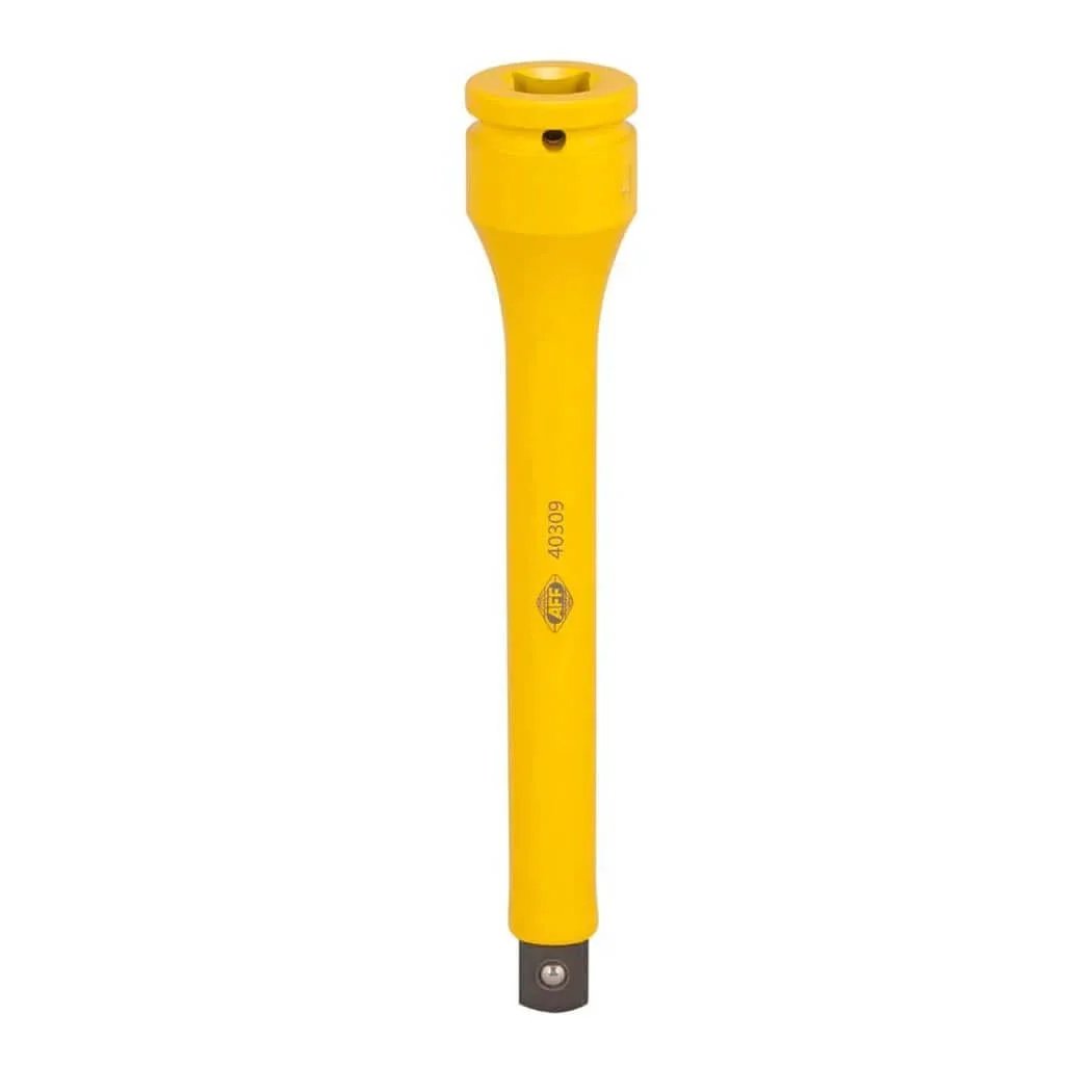 Yellow Torque Limiting Extension, 3/4" Drive, 475 ft/lbs, 40309 shown vertically against white background