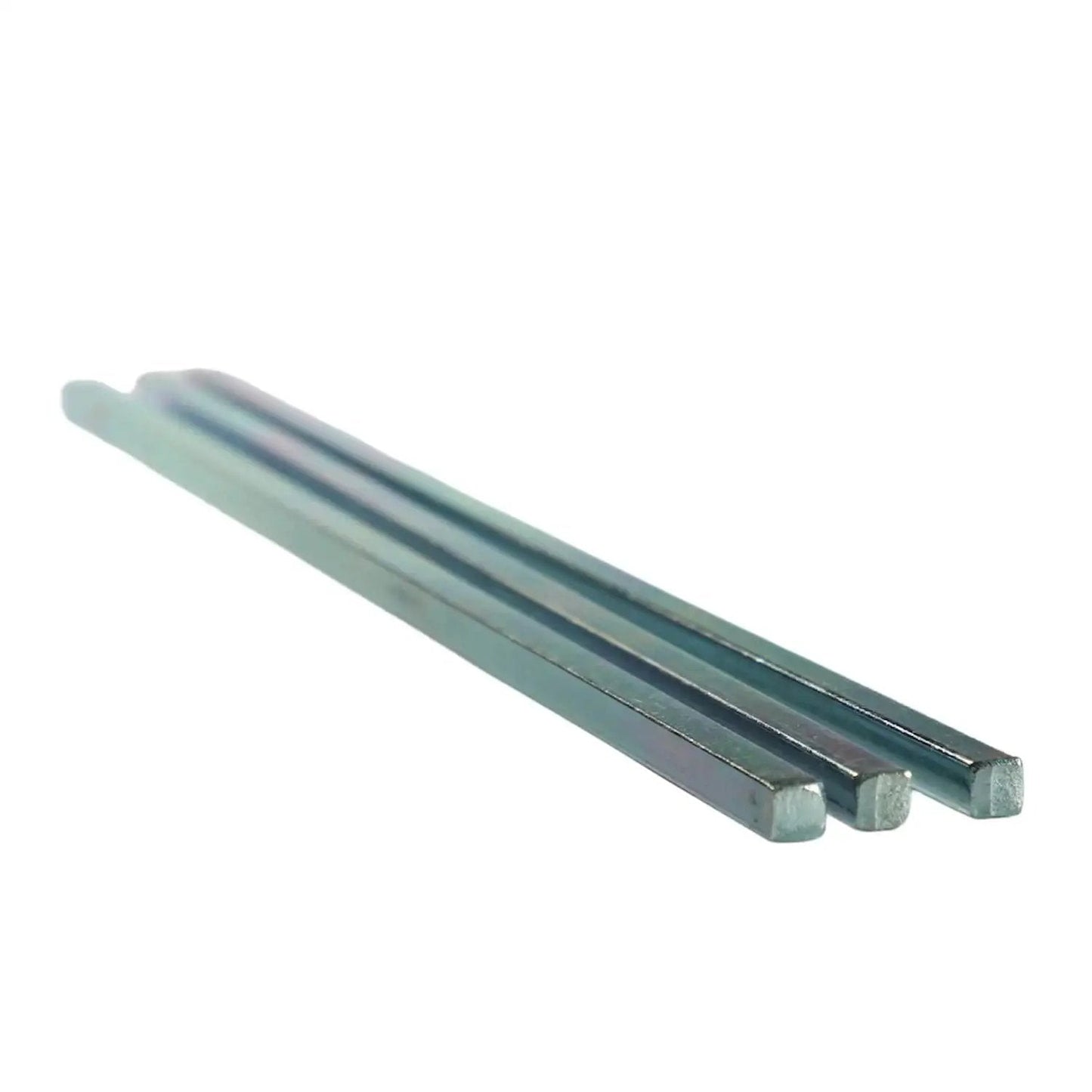 One Quarter Inch By One Quarter Inch By Twelve Inch Square Steel Key Stock Bar Zinc Coated Cold Drawn Steel Oversized Precision Key Stock Pack Of Three