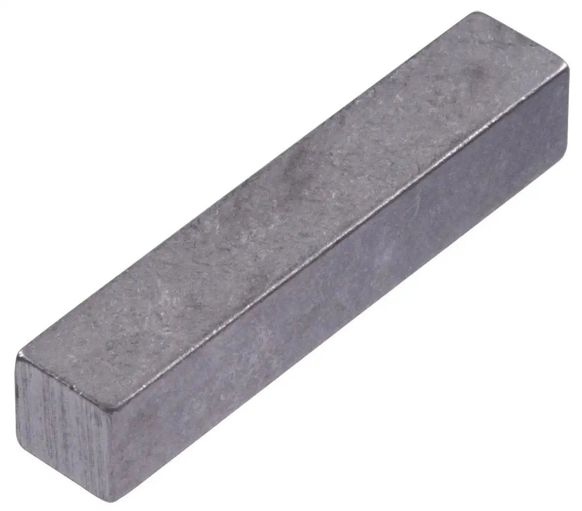 Square Keys For Power Transmission Shafts Six Pack Zinc Plated Quarter Inch By One And A Quarter Inch Size for machinery components
